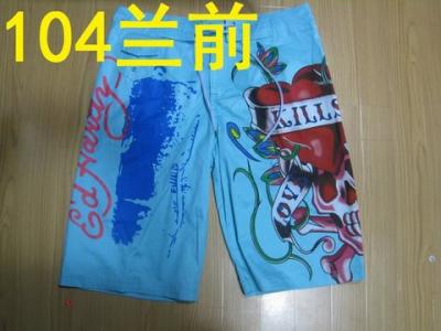 ed hardy men shorts-29